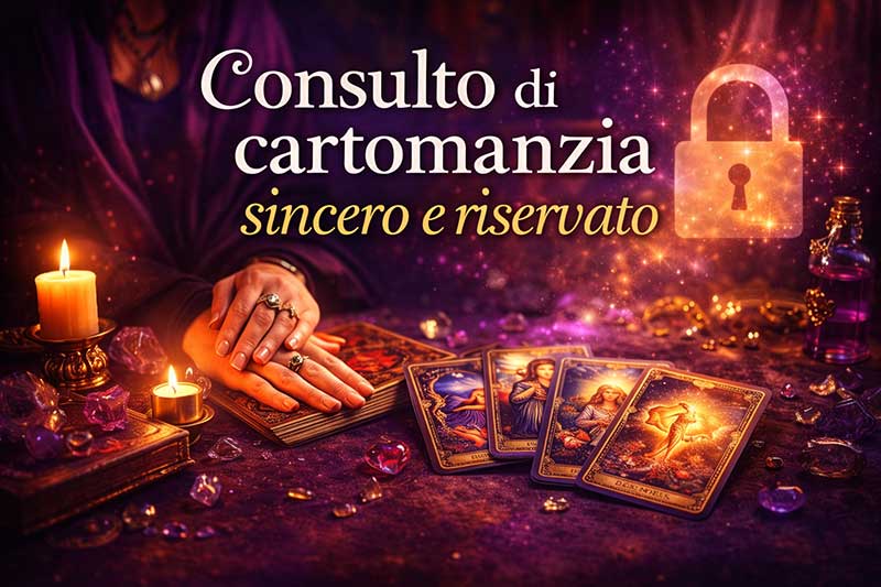 Consulto di cartomanzia sincero e riservato